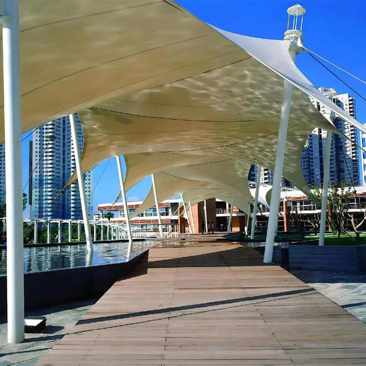 蒙城县膜结构景观棚