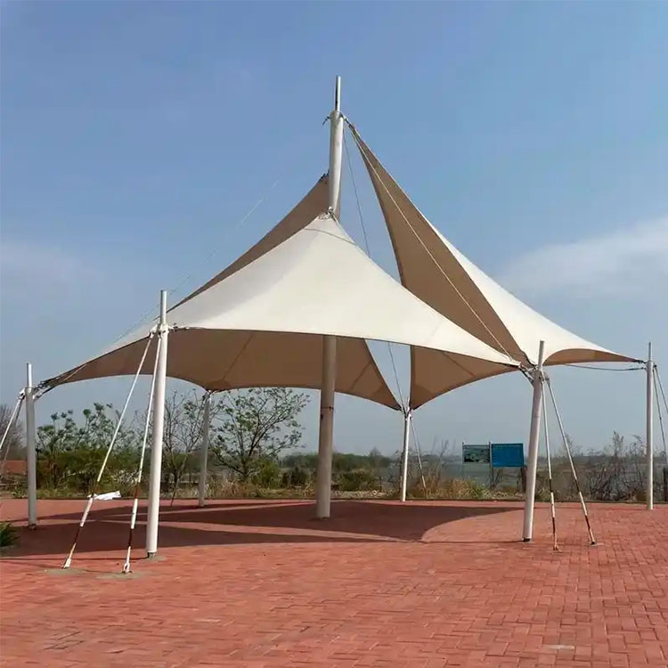 蒙城县膜结构景观棚