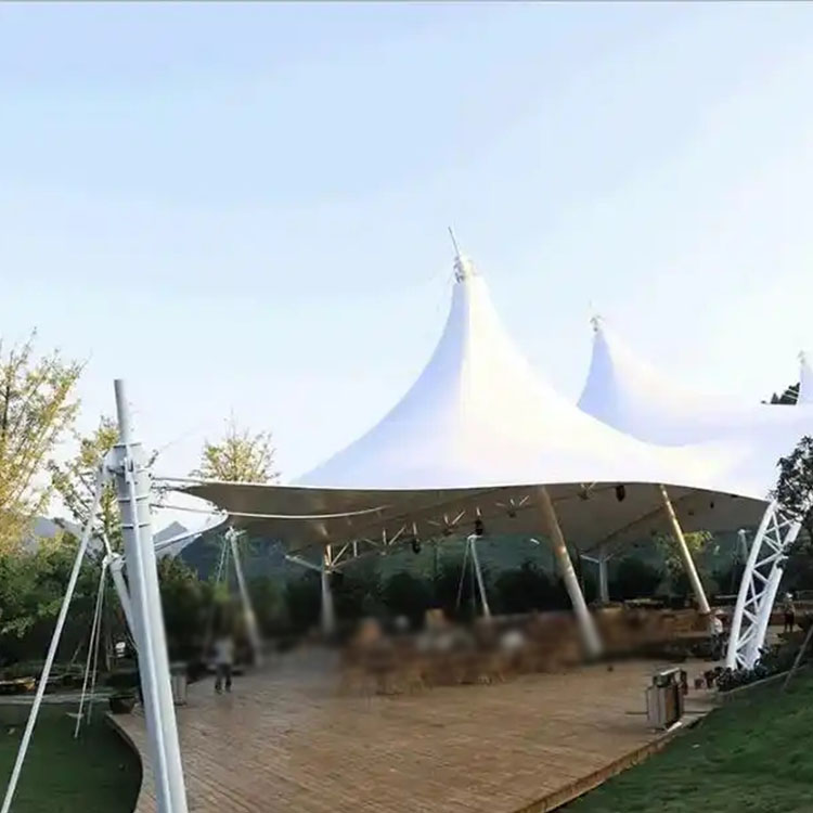 蒙城县膜结构景观棚