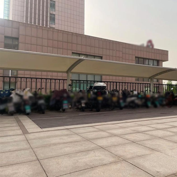 蒙城县膜结构电动车棚